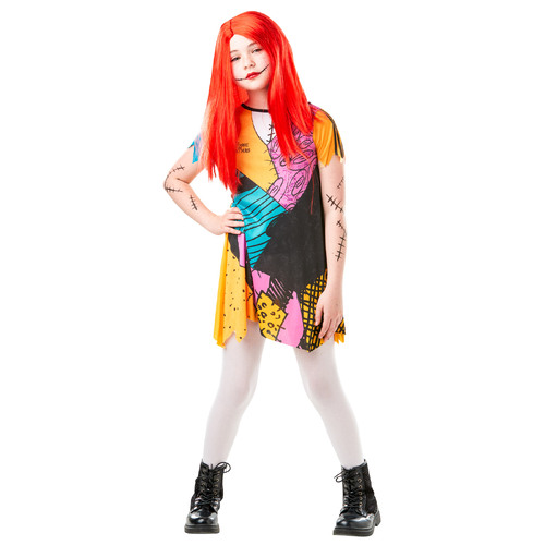 Marvel Sally Finkelstein Girls Dress Up Costume - Size 6-8 Yrs