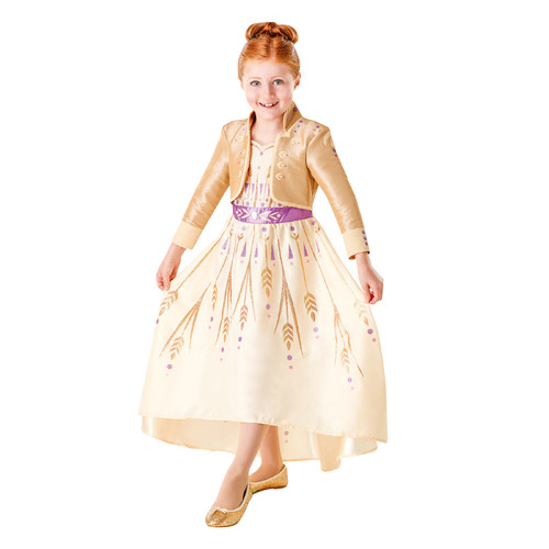 Disney Anna Frozen 2 Prologue Dress Up Costume - Size 4-6y