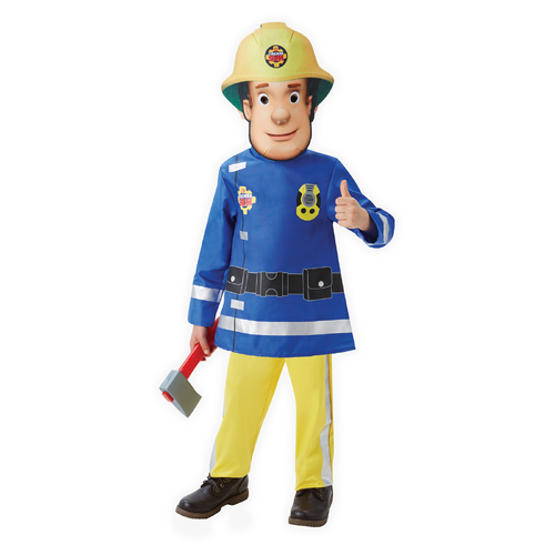 Rubies Fireman Sam Deluxe Dress Up Costume - Size Toddler