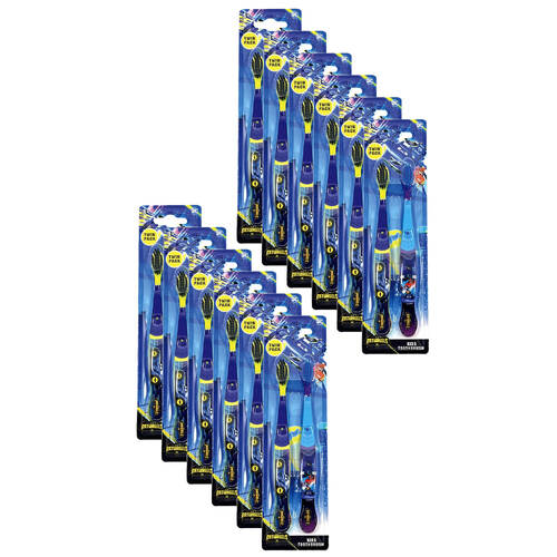 12x 2pc Disney Batwheels Kids/Children Toothbrush Dental Oral Teeth Cleaning Care