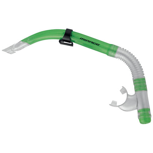 Mirage Freedom Snorkelling/Swimming Snorkel Breathing Tube Green