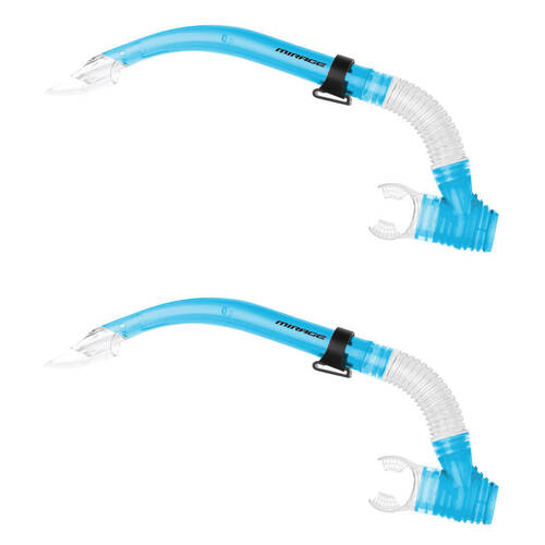 2PK Mirage Cruise Snorkelling/Swimming Snorkel Breathing Tube Blue