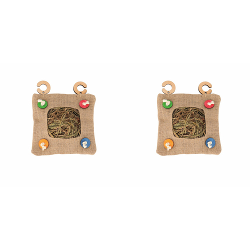 2PK Nature Island Hay Forager Small Animal Rabbit/Guinea Pig Play Toy