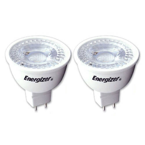 2pc Energizer LED 5W/350LM Warm White Light Bulb