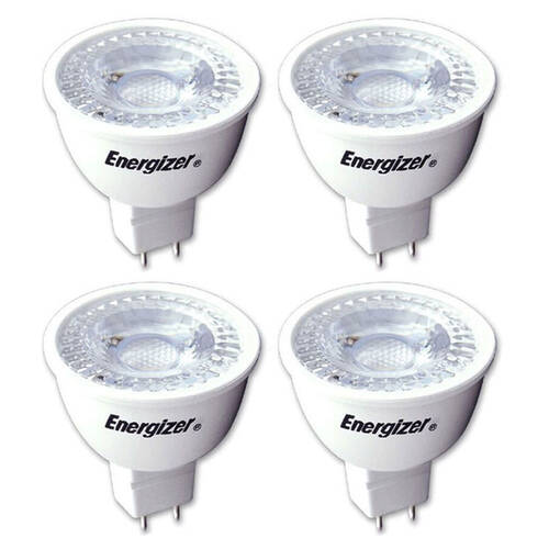 4pc Energizer LED 5W/350LM Warm White Light Bulb