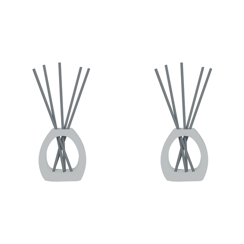 2PK Arome Ambiance Arch Series Liquidless Reed Diffuser Set Woodland Flowers Scent