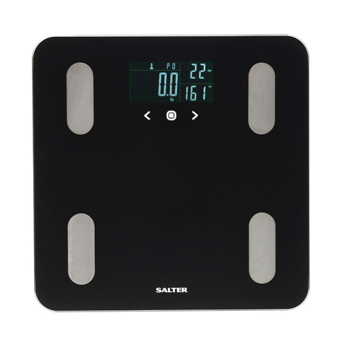 Salter Rechargeable Dashboard Analyser Scale 180kg Black