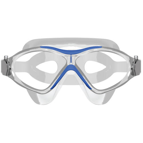 Mirage Junior Lethal Oversized Silicone Swimming Goggles Blue