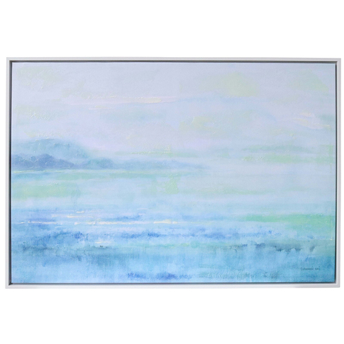 LVD Framed Canvas Sea Sparkle 2 Decorative Wall Art Home Decor 115x80cm