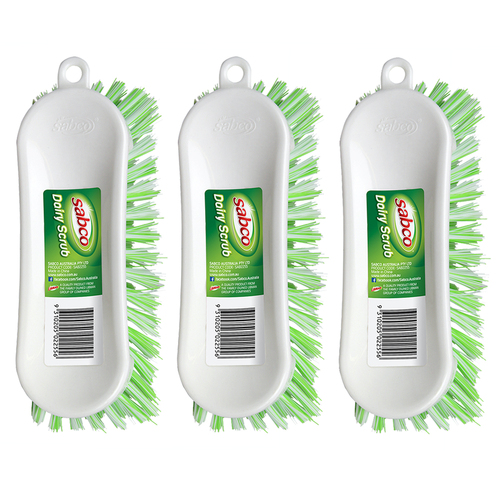 3PK Sabco Dairy Scrub Brush