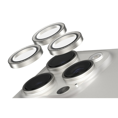 PanzerGlass SAFE Cam Lens Protector For iPhone 16 Pro Pro Max Glitter SLV
