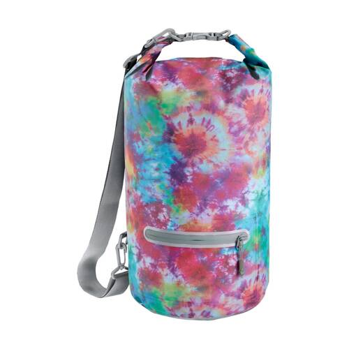 Skog A Kust Tie Dye DrySak Waterproof Dry Bag Splash Pocket Reflective Trim 20L