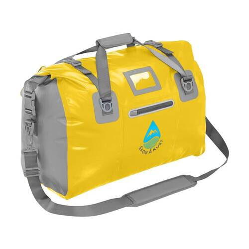Skog A Kust Yellow Dry Duffel Waterproof Roll-Down Top Watertight 60L w/ Handles