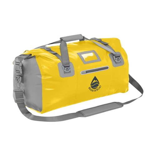 Skog A Kust Yellow DuffelSak Watertight Roll-Down Top Duffel Bag 90L Waterproof