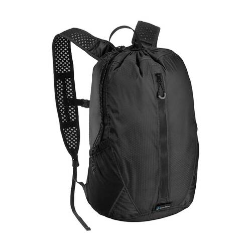 Skog A Kust Black Waterproof Packable Backpack Ultralight Roll-Top 18L Silnylon