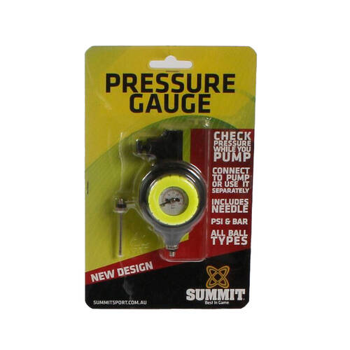 Summit Global Ball Pressure Gauge Adaptor & Needle 