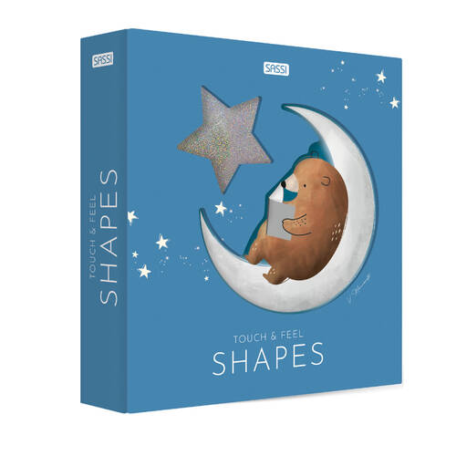 Sassi Touch & Feel Stories Baby/Kids Audio Board Book Shapes 2y+