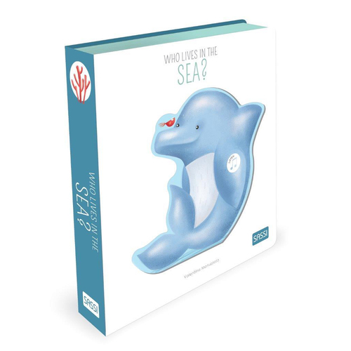 Sassi Sound Book Kids/Children Learning Who Lives in the Sea 2y+
