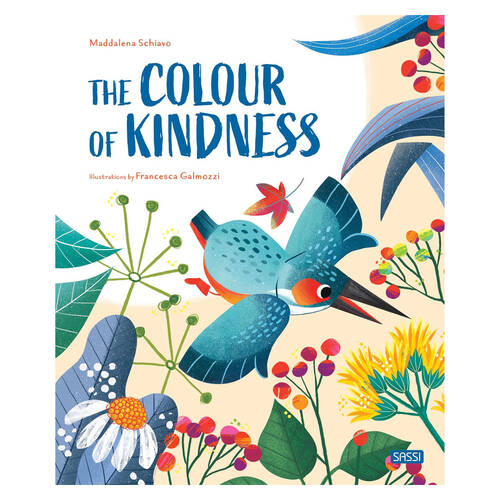Sassi Kids/Children Bedtime Picture Story Book The Colour of Kindness 3y+