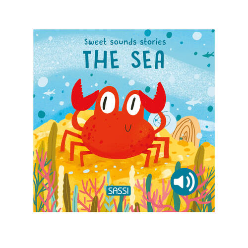 Sassi Sweet Sounds Stories Baby/Kids Audio Board Book The Sea 10m+