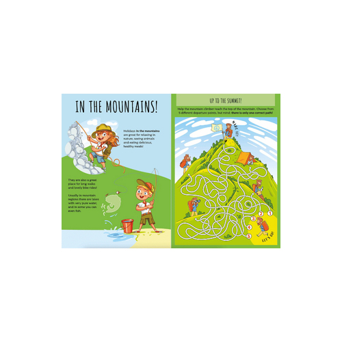 3PK Sassi Kids/Children Educational Stickers & Activities Book - Holidays 3y+