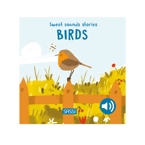 Sassi Sweet Sounds Stories Baby/Kids Audio Board Book Birds 12m+