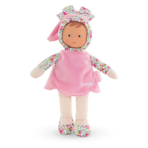 Corolle MDC Miss Pink Blossom Garden 17cm Baby Girl Doll 0y+
