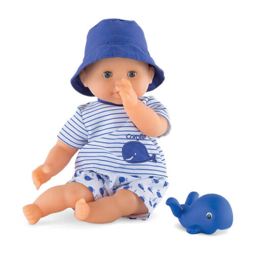 Corolle MPP Bath Marin 30cm Baby Boy Doll Blue 18m+