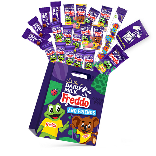 20pc Cadbury Dairy Milk Freddo & Friends Showbag Chocolate Snacks