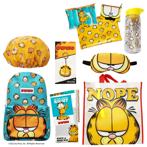 Garfield Showbag w/Kids Backpack/Drink Bottle