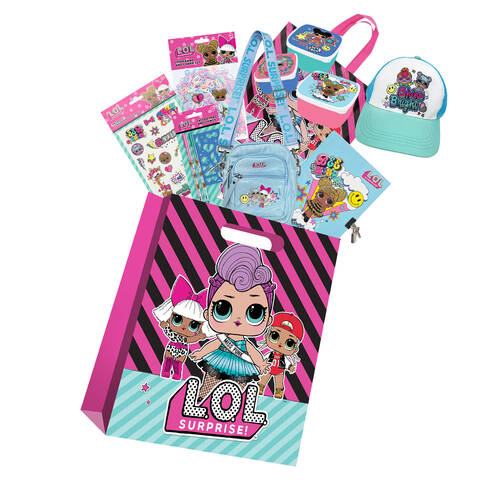 LOL Surprise Showbag S5 w/ Handbag/Cap/Diary/Pen Set