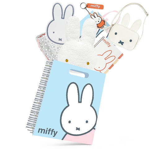 Miffy Showbag S4 w/ Cosmetic Case/Handbag/Mouse Pad/Notebook
