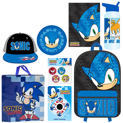 Sonic The Hedgehog Showbag 22 B Backpack/Drink Bottle