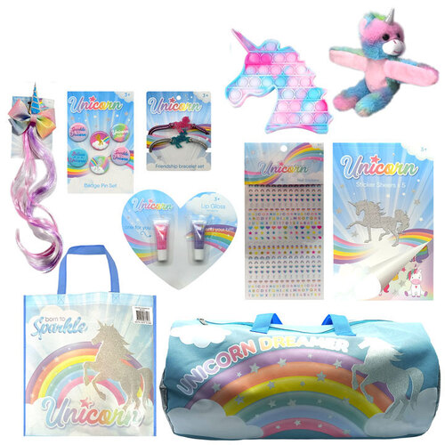 Unicorn Kids Showbag 22 w/Duffle Bag
