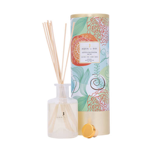 The SOi Co Lotus Blossom Acai 7oz Luxe Wax Diffuser 6x27cm