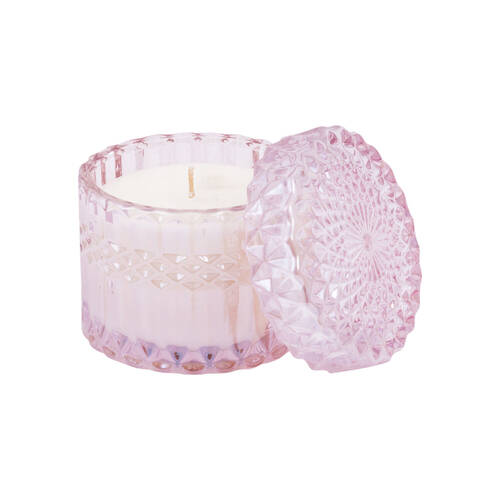 The SOi Co Champagne Lily Petite Shimmer Candle 8oz 8oz 9x8.5cm - Pink