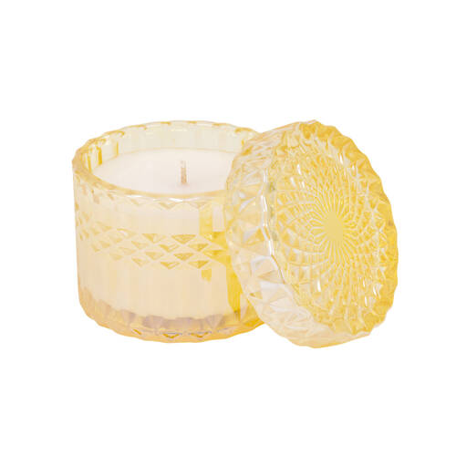 The SOi Co Good Morning Sunshine Petite Shimmer Candle 8oz 9x9cm - Yellow