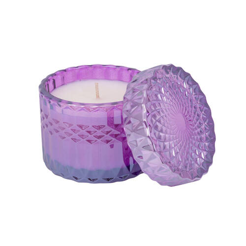 The SOi Co Spa Holiday Petite Shimmer Candle 8oz 9x9cm - Purple