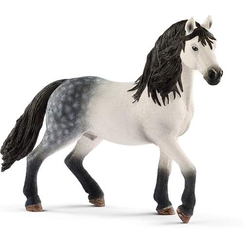 Schleich 5.3'' Andalusian Stallion Animal Action Figure Kids Toy 5-12y