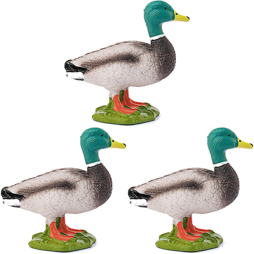 3PK Schleich 2'' Drake Male Duck Animal Action Figure Kids/Children Toy 3-8y