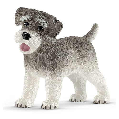 Schleich 2.2'' Miniature Schnauzer Animal Action Figure Kids Toy 3-8y