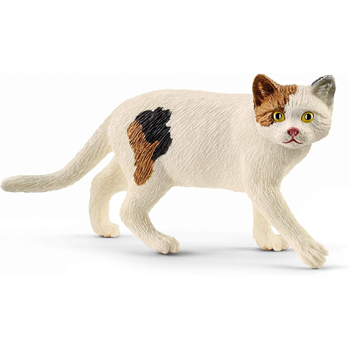 Schleich 2.1'' American Shorthair Cat Animal Action Figure Kids Toy 3-8y