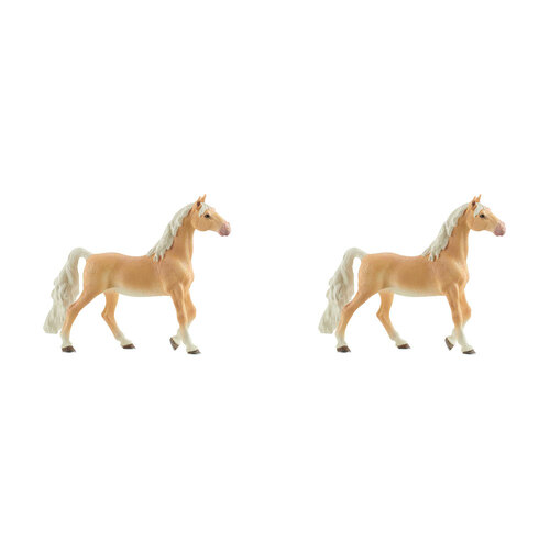2PK Schleich Kids/Childrens Toy Figurine American Saddlebred Mare 3y+