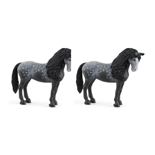 2PK Schleich Kids/Childrens Toy Figurine Pura Raza Española Mare 3y+