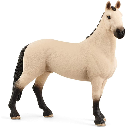 Schleich 4.7'' Hannoverian Gelding Red Dun Animal Figure Kids Toy 5-12y