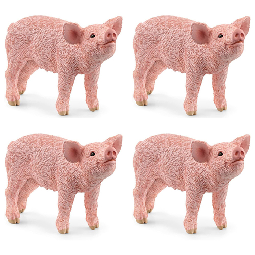 4PK Schleich Kids/Childrens Toy Figurine Piglet 3y+