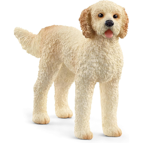 Schleich 3.3'' Goldendoodle Animal Action Figure Kids Toy 3-8y