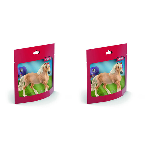 2PK Schleich Kids/Childrens Toy Figurine Haflinger Mare 5y+