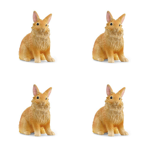 4PK Schleich Kids/Childrens Toy Figurine Lionhead Rabbit 3y+