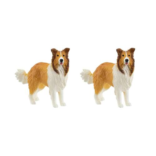 2PK Schleich Collie 2025 Release Figure/Sculpture Toy 3y+